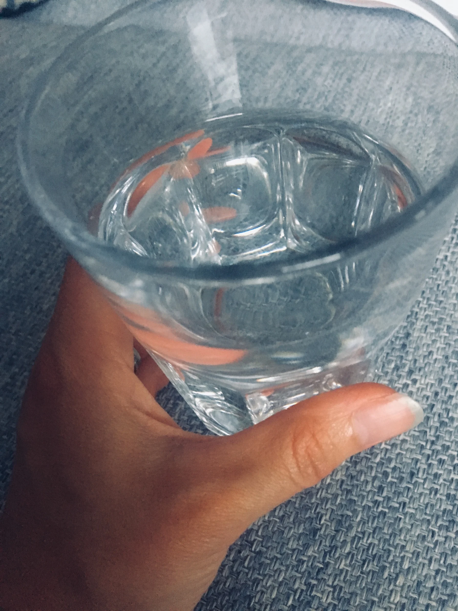 Reach for the 💧 rather than the 📱 .