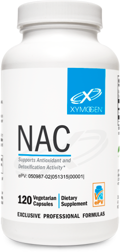XYMOGEN-NAC  Capsules Supports Antioxidant and Detoxification Activity* 120 caps