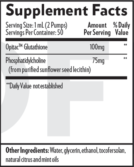 Liposomal Glutathione 1.7 fl oz  Global Nutrition