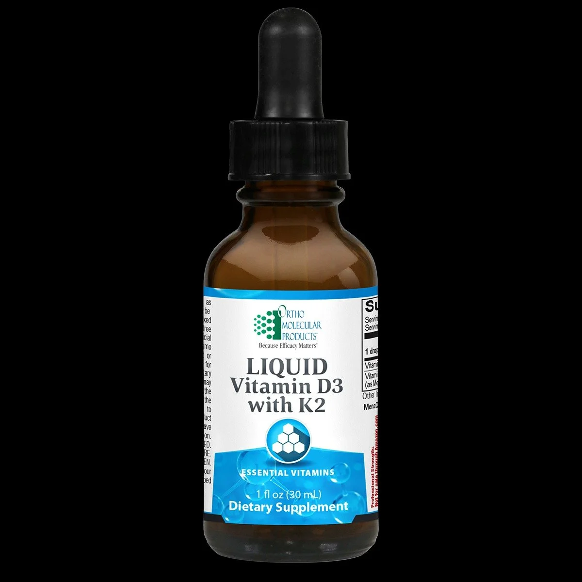 Liquid Vitamin D3 with K2 1 ozOrtho — Global Nutrition