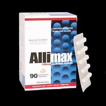 Allimax 180 mg 90 vegcaps