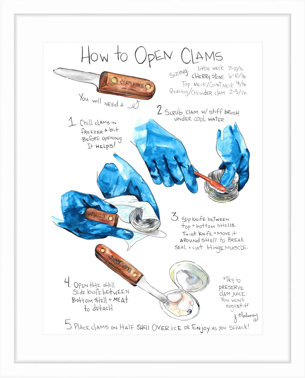 Open Clamshell How To Open A Clam Shell
