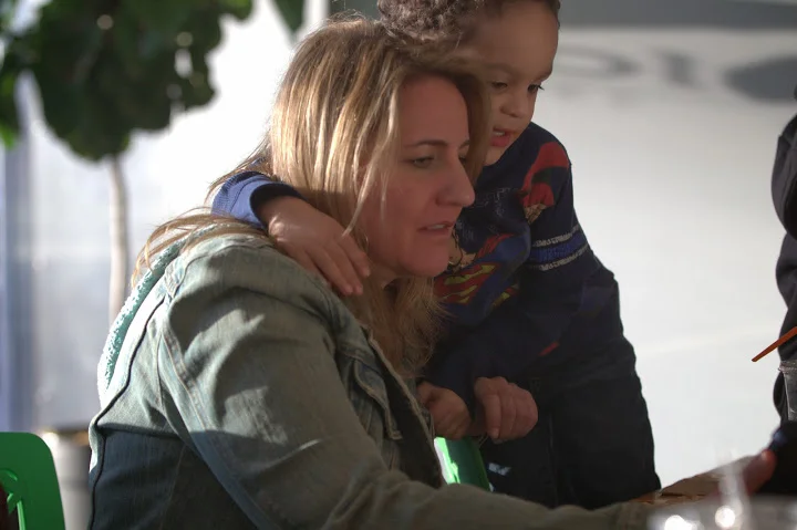 Sara & Lucas watching video.jpg