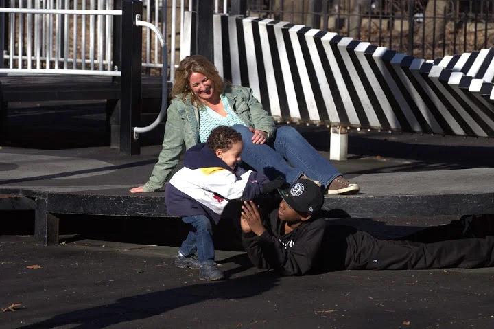 Sara, Lucas, Chazz on playground 2.jpg