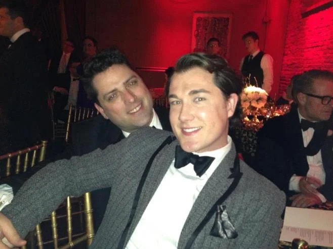 From front to back (John & Andrew)