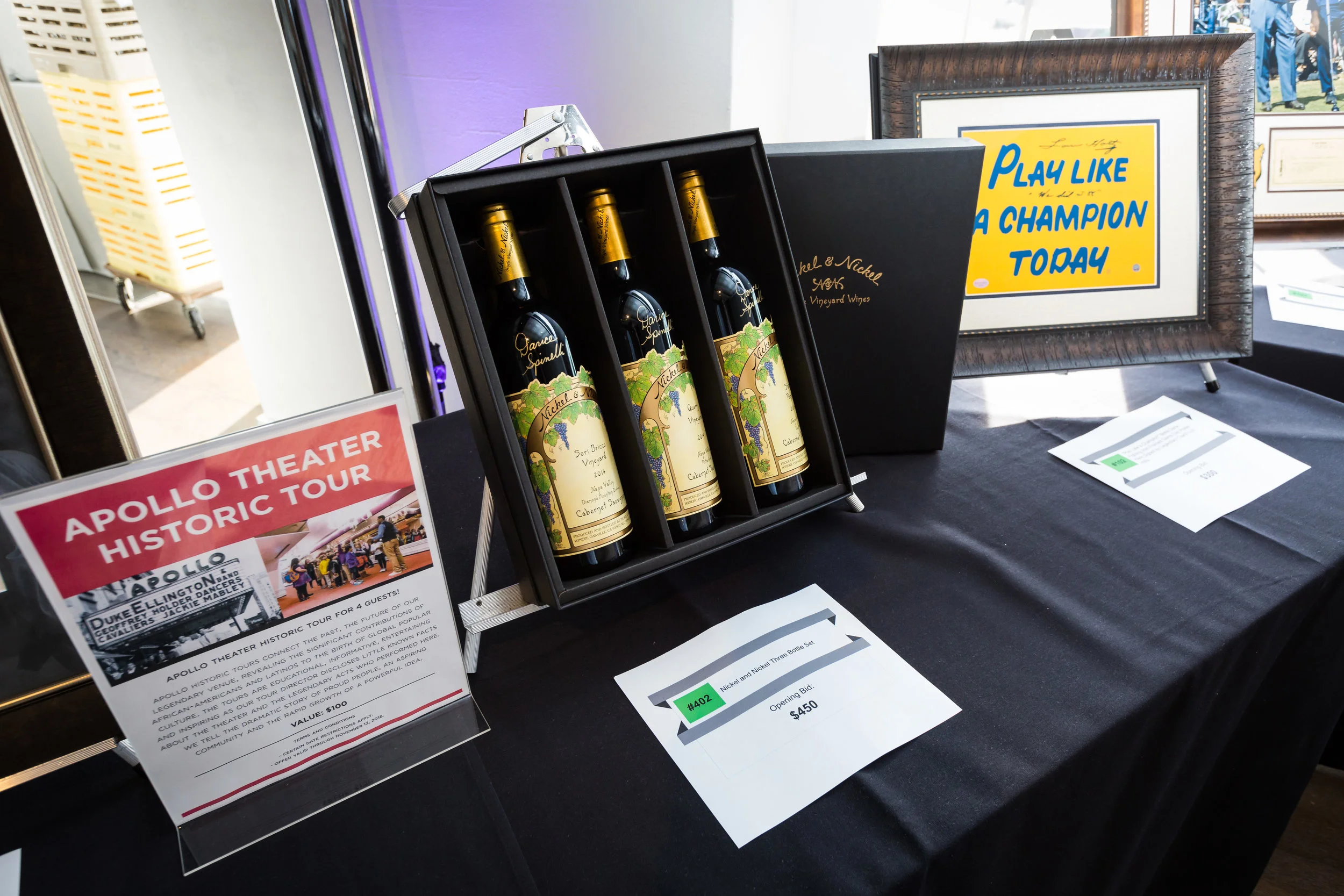 Auction Item: Nickel and Nickel Three Bottle Set
