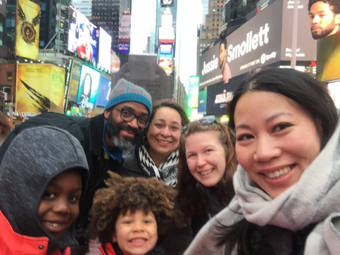 Trips to NYC with friends