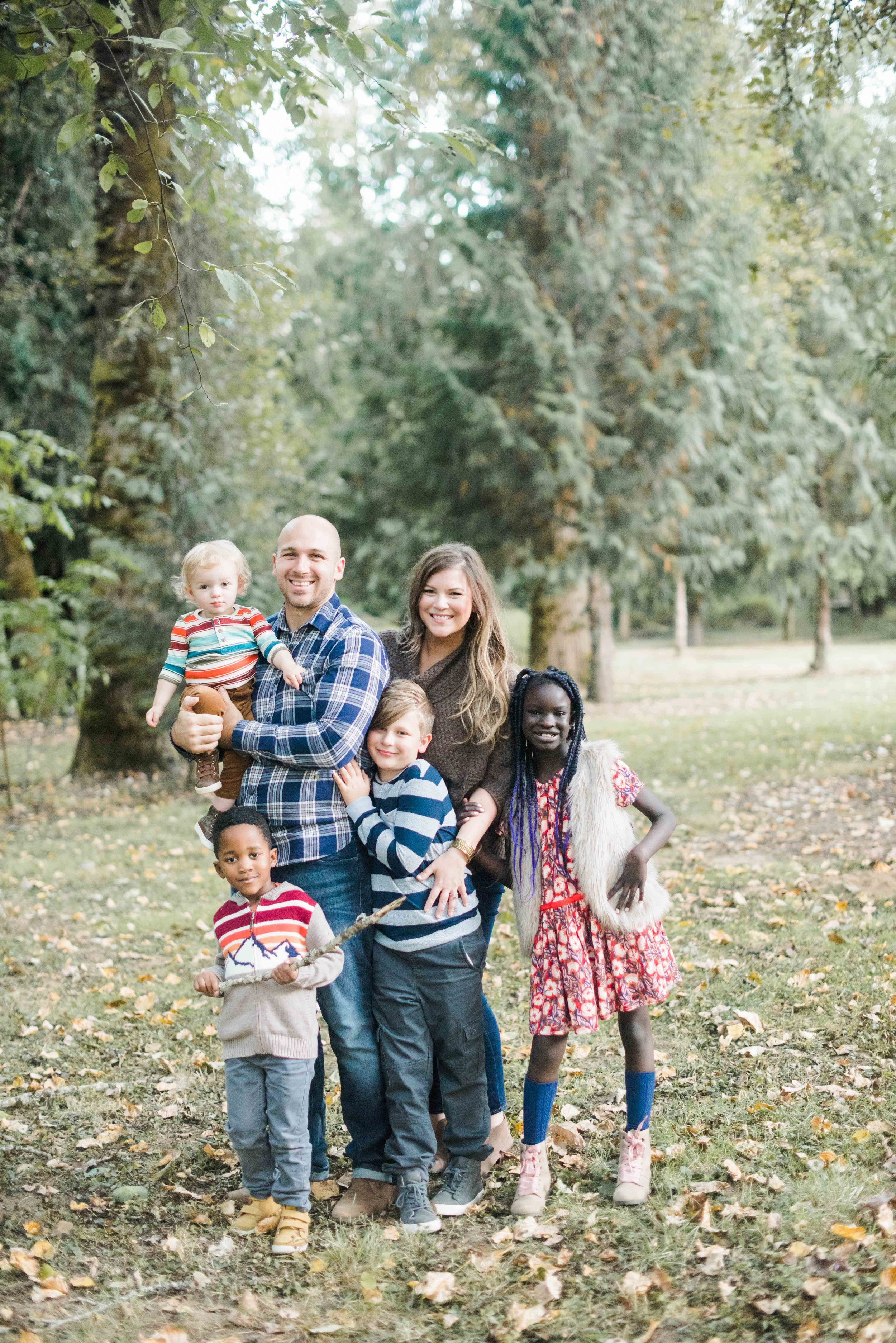 Kerri, Nathan, and their four children