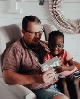 Levi and Dad
