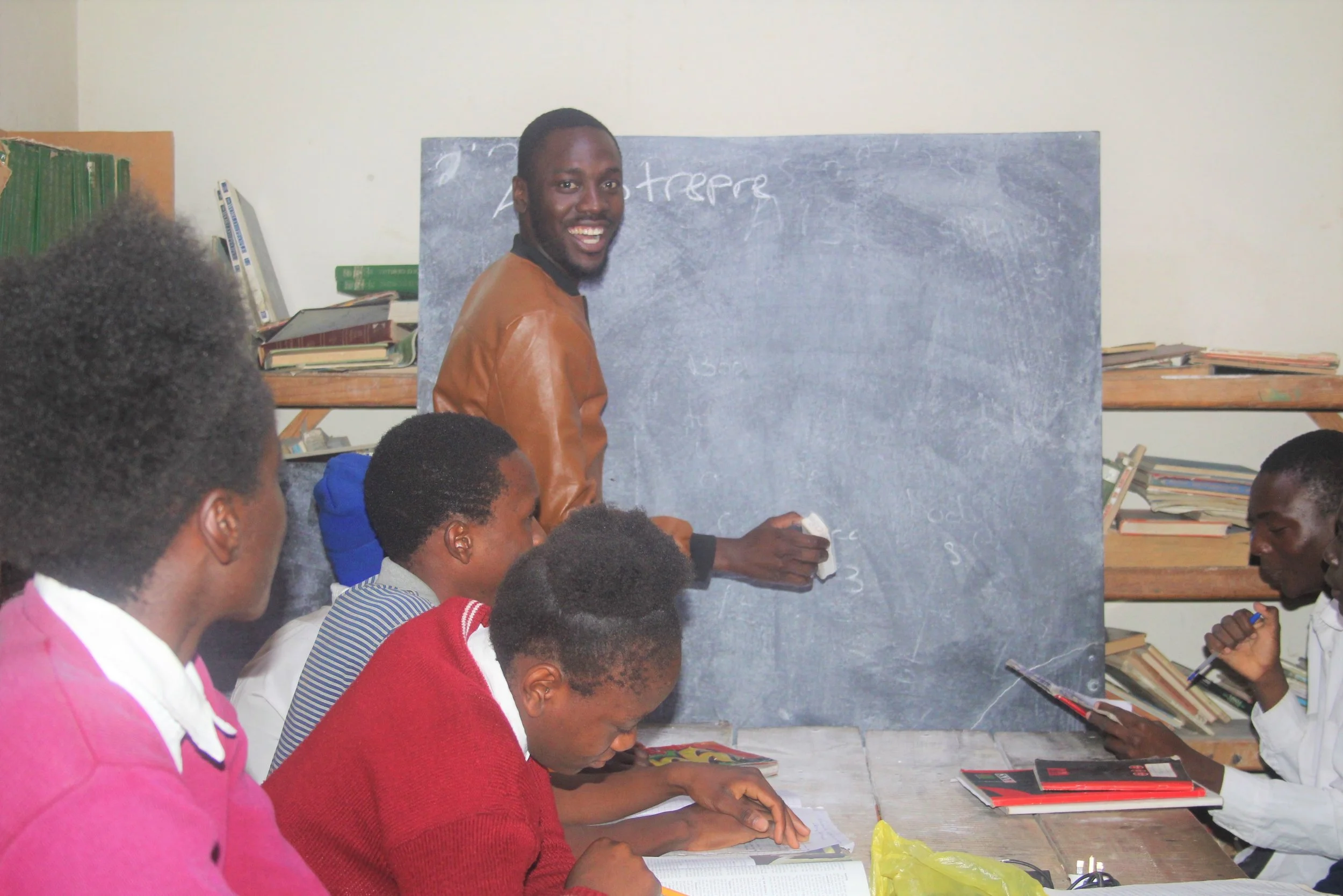 Clement teaching a class.JPG