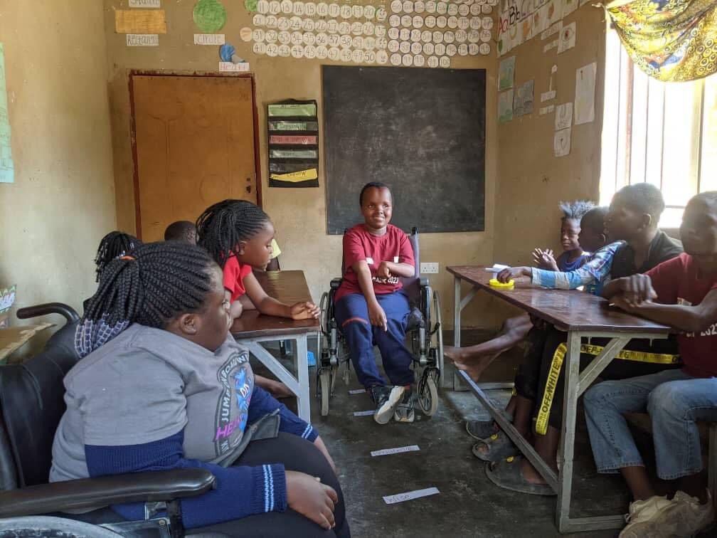 Read for Rose students gather in a classroom ready to learn.