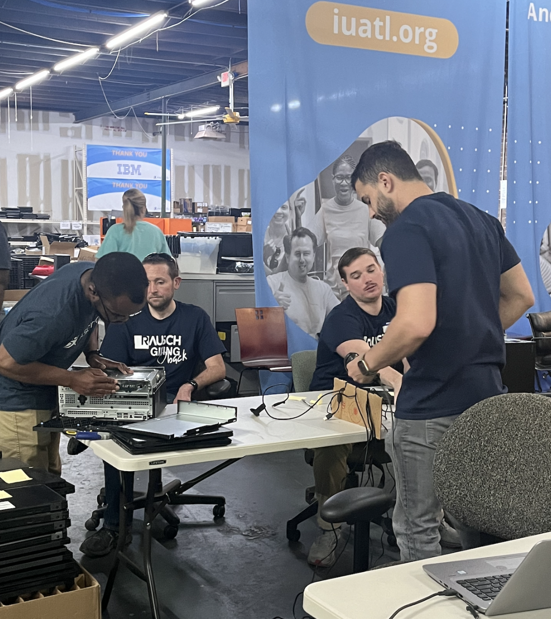 Volunteer Process for Laptops