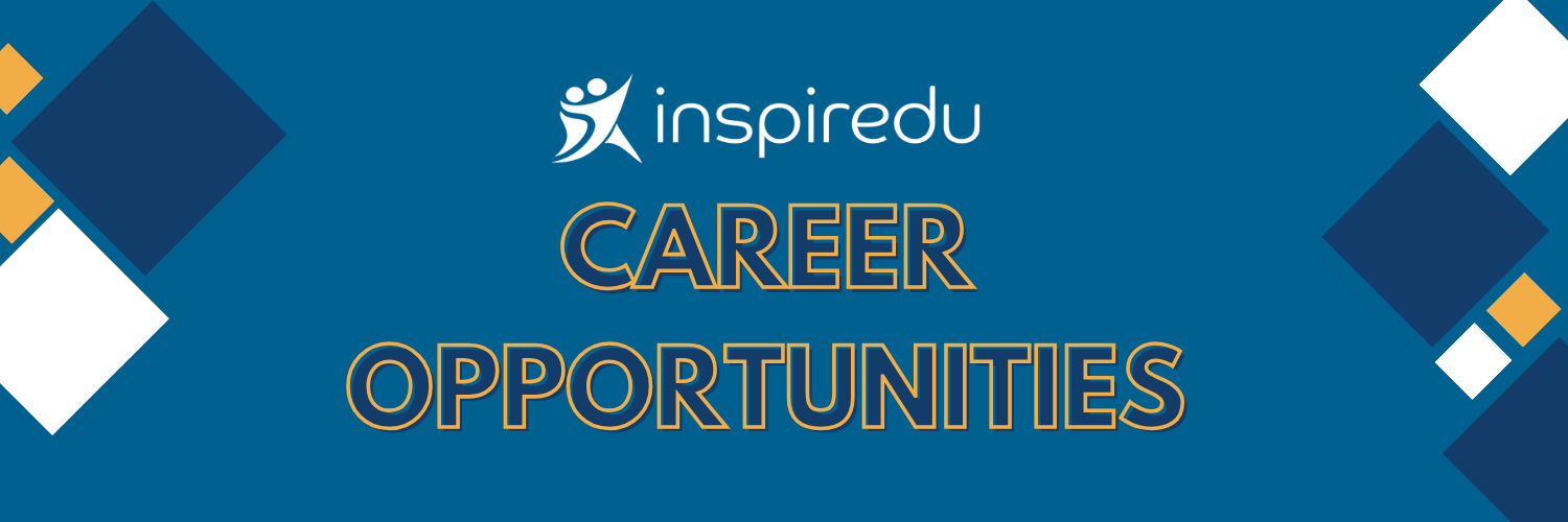 Alt text: Inspiredu Career Opportunities banner.