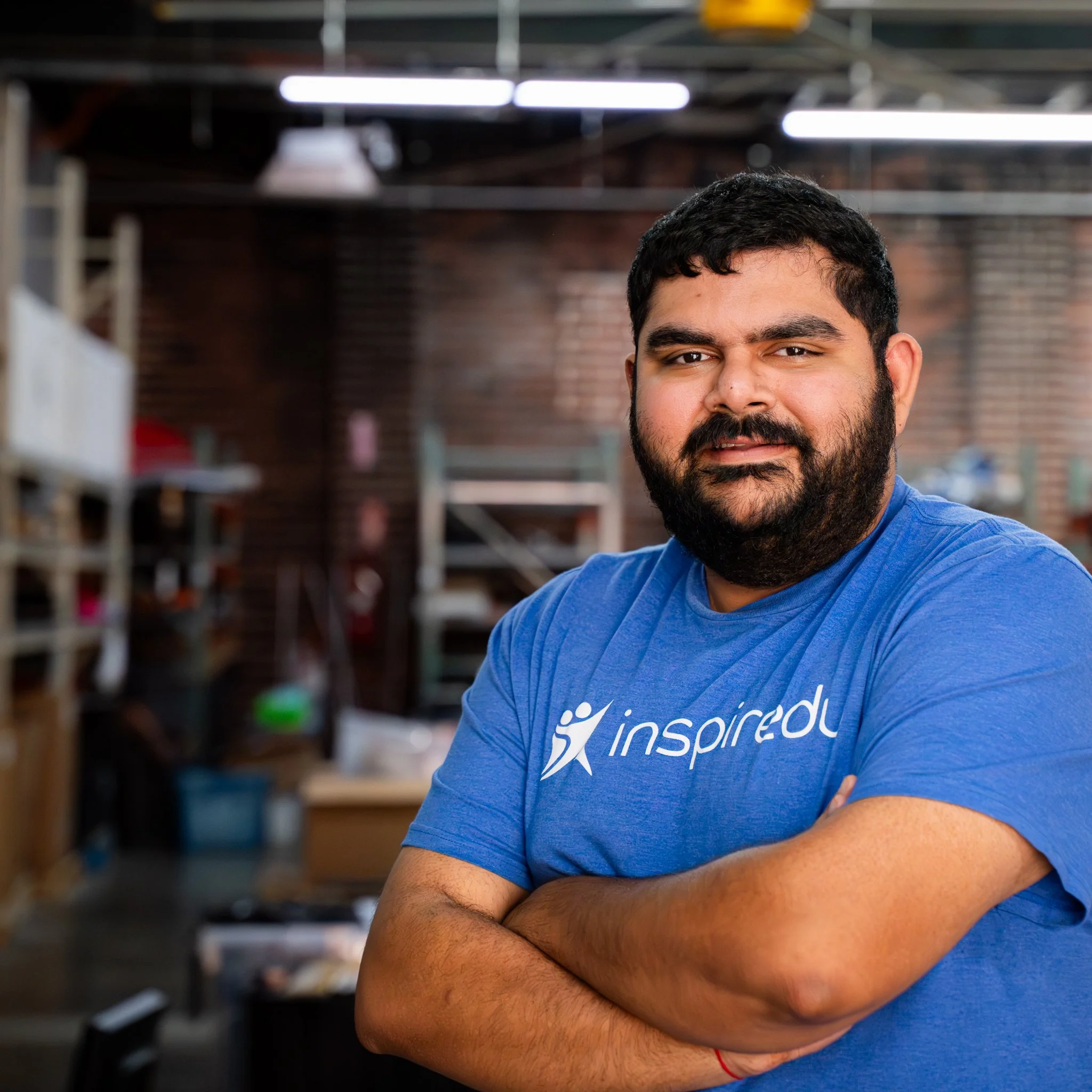 Portrait of Dhruv Gajjar, Technology Coordinator at Inspiredu.