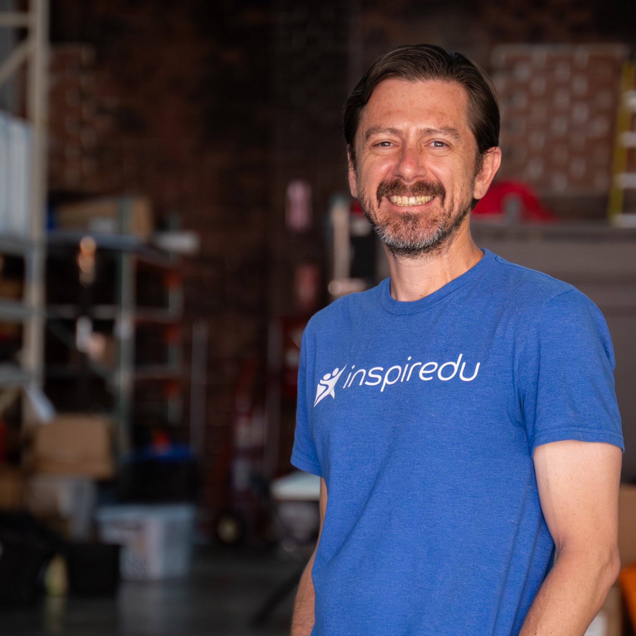 Portrait of Dylan Stephens, Marketing Specialist at Inspiredu.