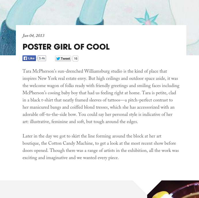 Tara McPherson: Poster Girl of Cool