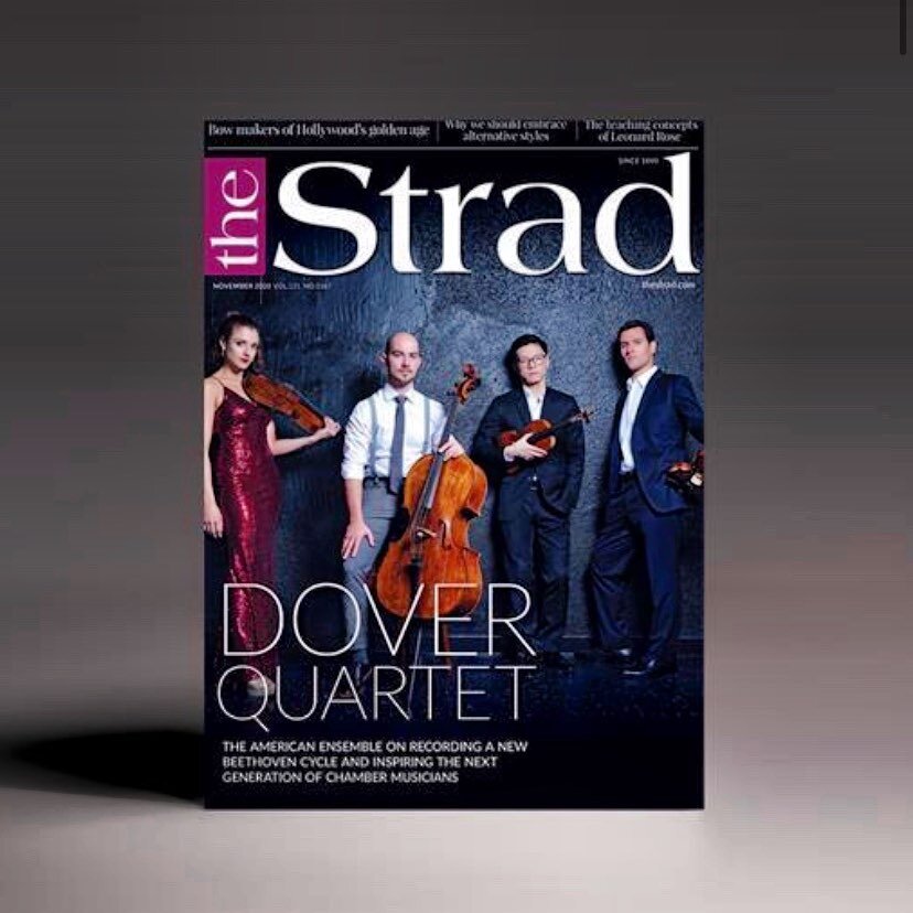 Our hearts are in the strad-osphere! What an honor to be featured on the cover of the November issue of The Strad. We had such a wonderful time chatting with them about our new Beethoven Cycle recording project, teaching, touring, rehearsing, and mor