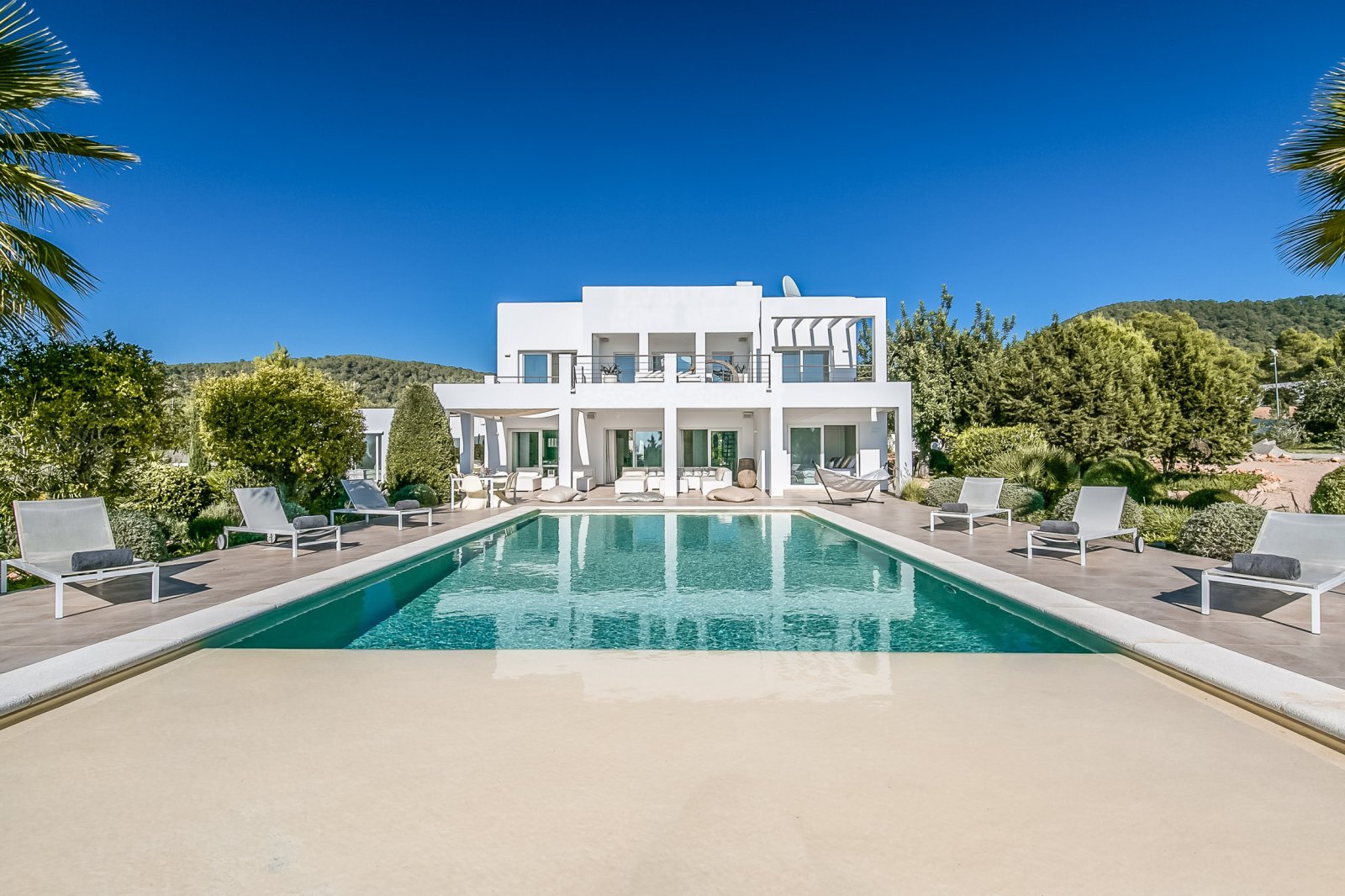 The stunning villa in Ibiza for our clients birthday