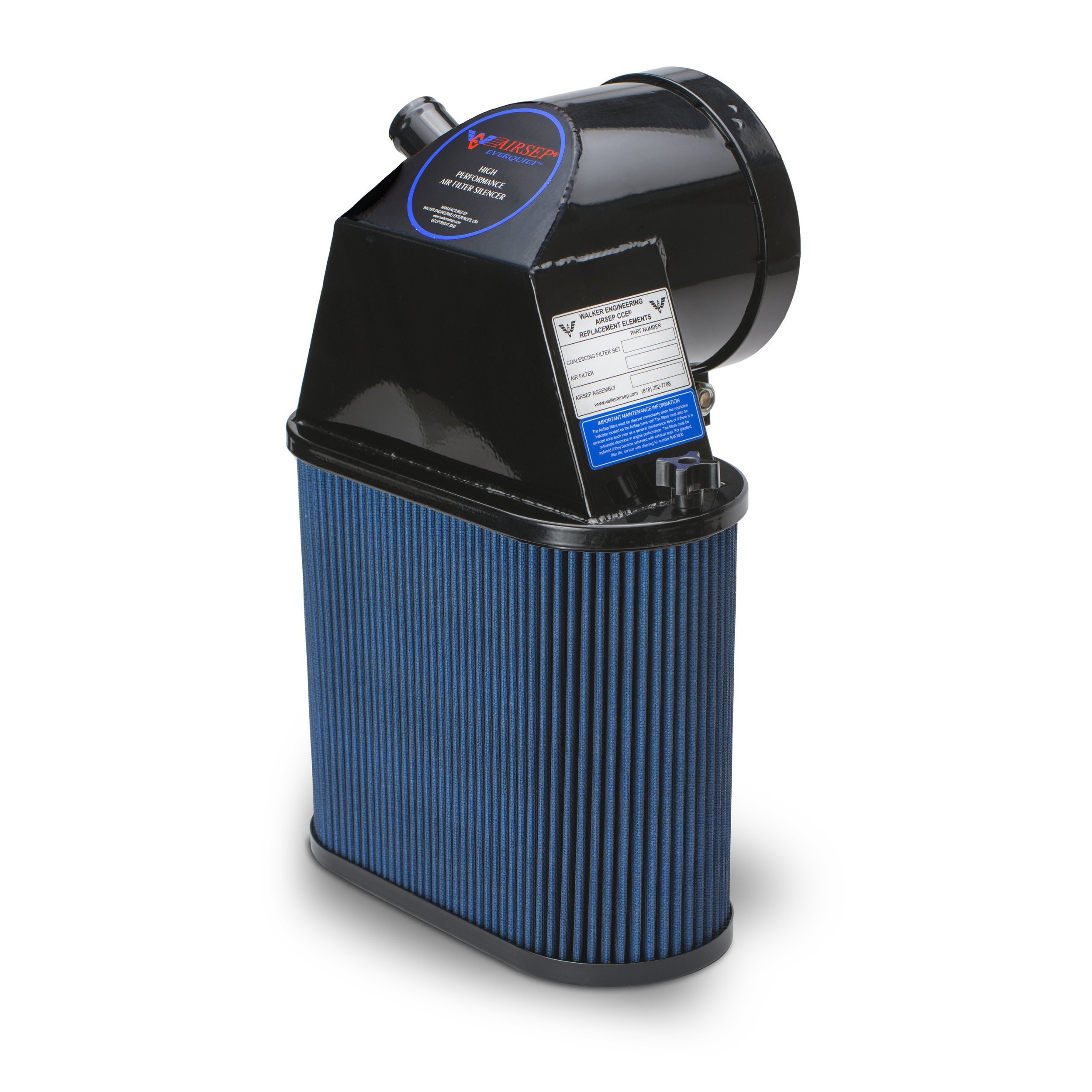 Walker Everquiet® Air Filter Silencers — Scott Marine Power