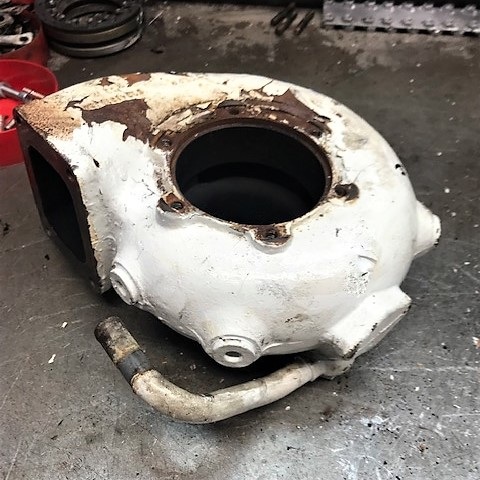 Turbocharger before Blueprinting