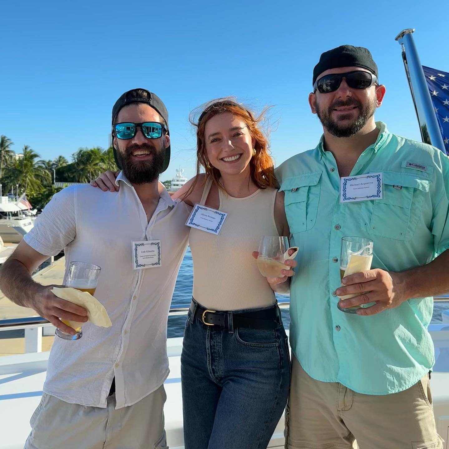 Part of our team representing Scott Marine Power on a &ldquo;thank you cruise&rdquo; hosted by one of our longtime customers! We love our clients!