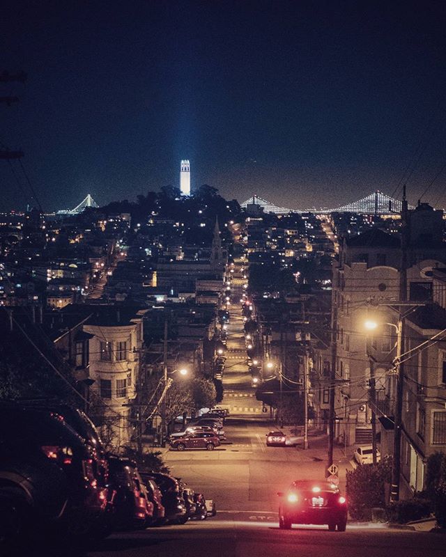 Around every corner is a view to behold!

#sanfrancisco #sf #streets #night #cityscape #tlpicks #stellerstories #thecreatorclass #icapturedaily
#passionpassport #igtravel #natgeotravel
#lonelyplanet #redditphotography
#igmasters #agameoftones #sta