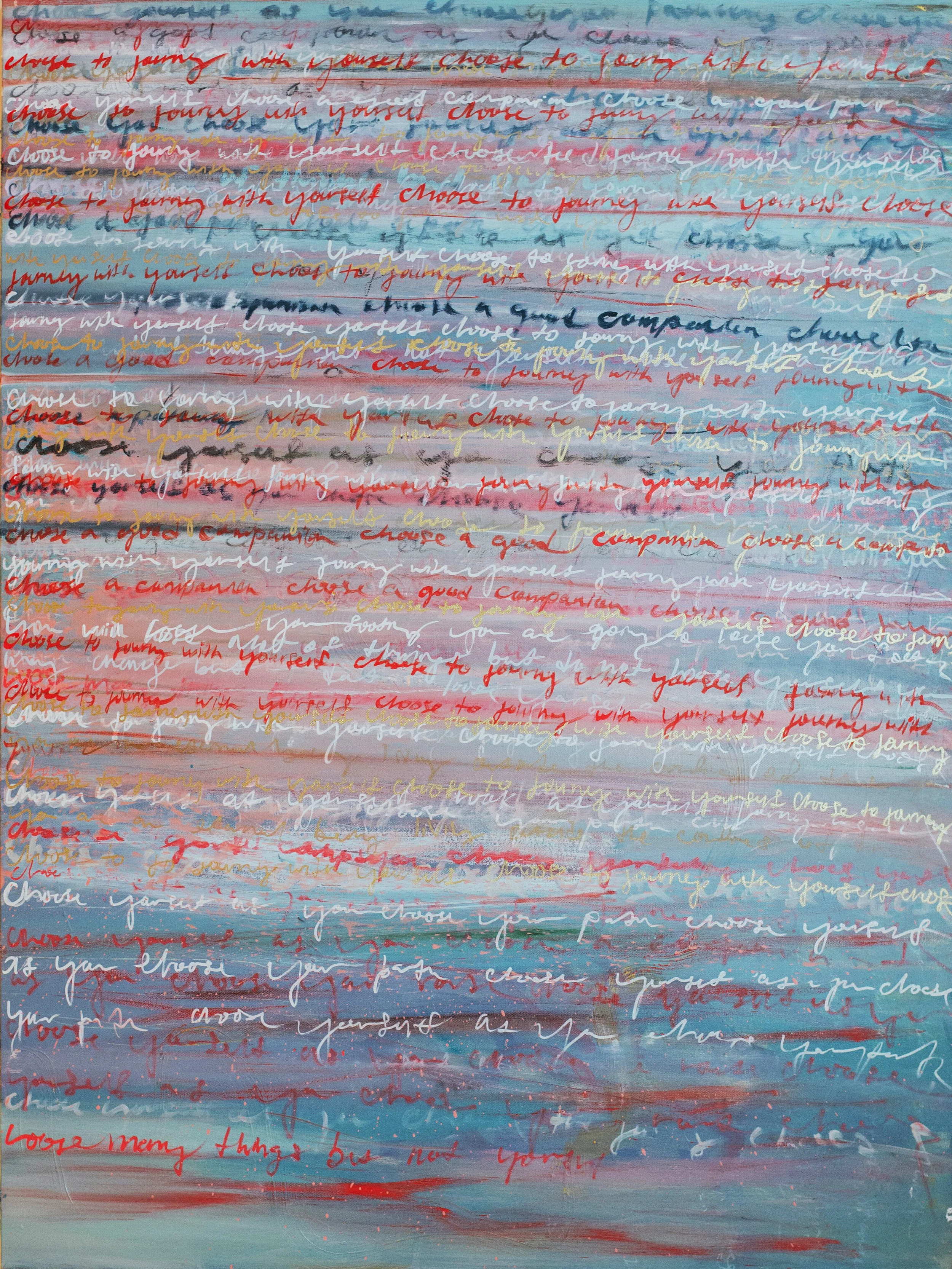  Companion, 2019  36” x 48” 