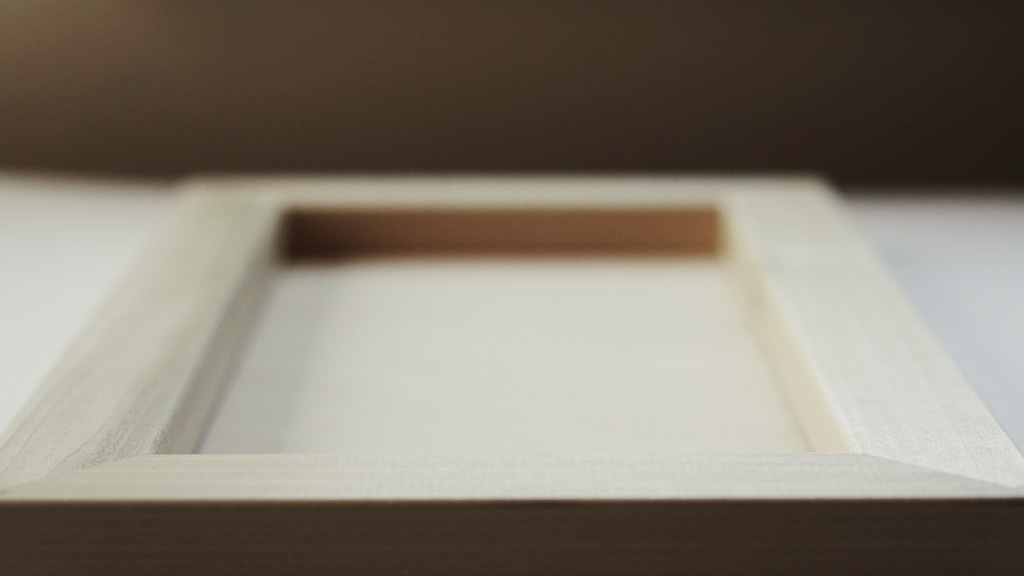 US made solid wood panel for mounting the paintings and prints