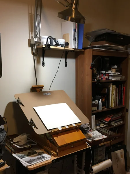 My materials and set up -part 1-