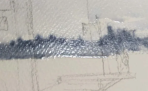 Use the bead to make a big clean wash