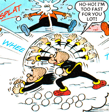 From Bully Whizz, Beano Book, 1999