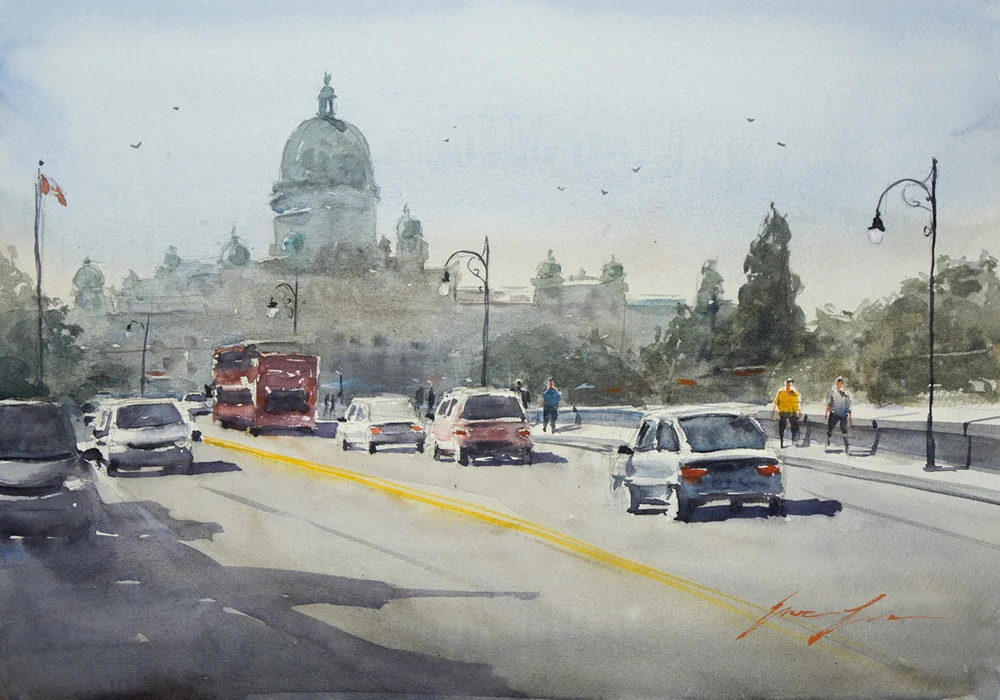 Scenery — Café Watercolor