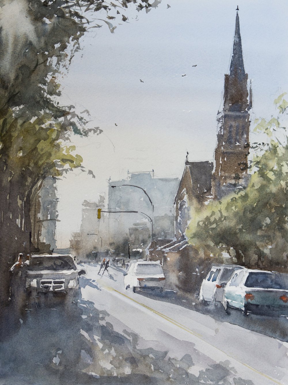 Scenery — Café Watercolor