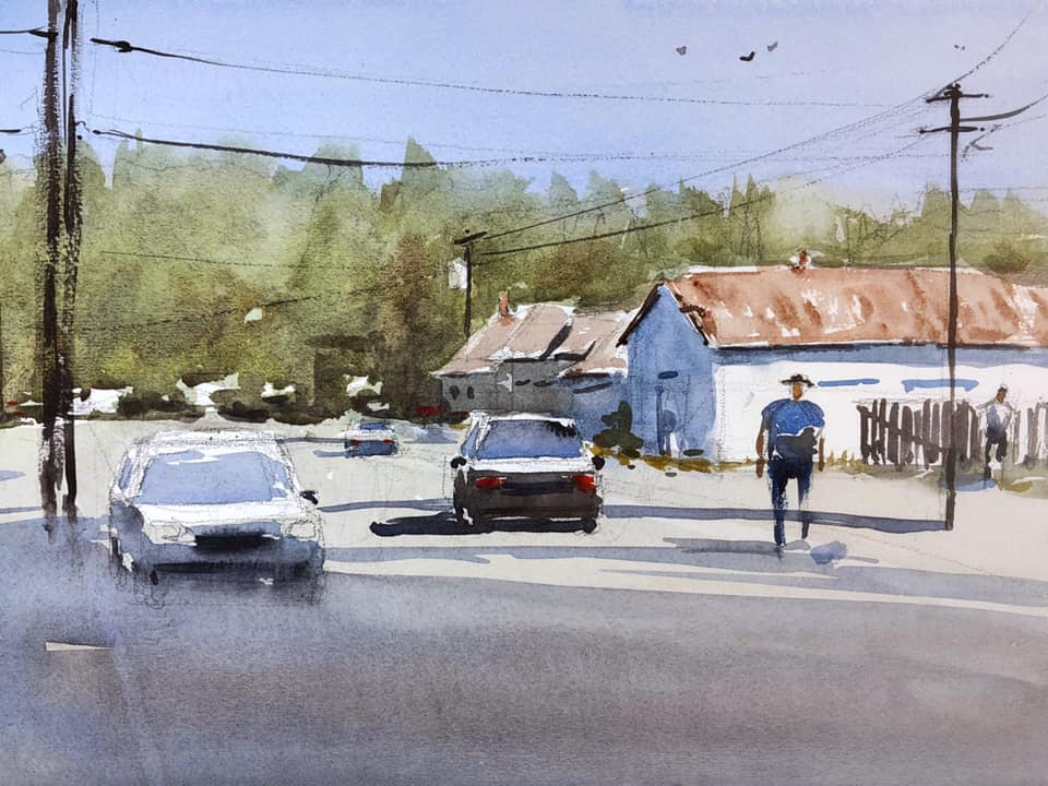4 color painting exercise