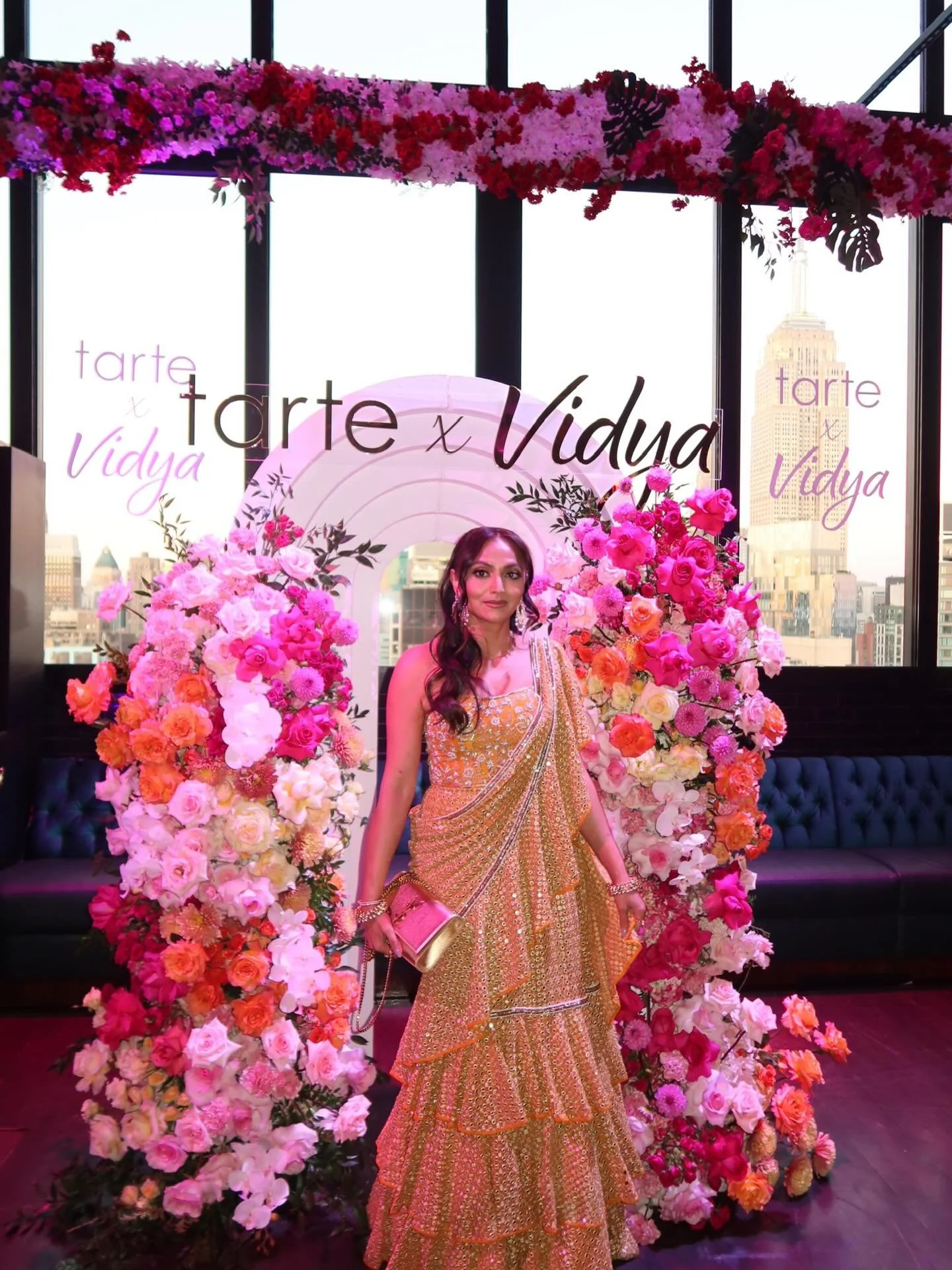 With all of the Diwali celebrations and events the past month - these photos didn&rsquo;t really get their moment. Throwing it back a little to the Tarte x Vidya collab event. Such a fun celebration and inspiring evening of beauty, culture and female
