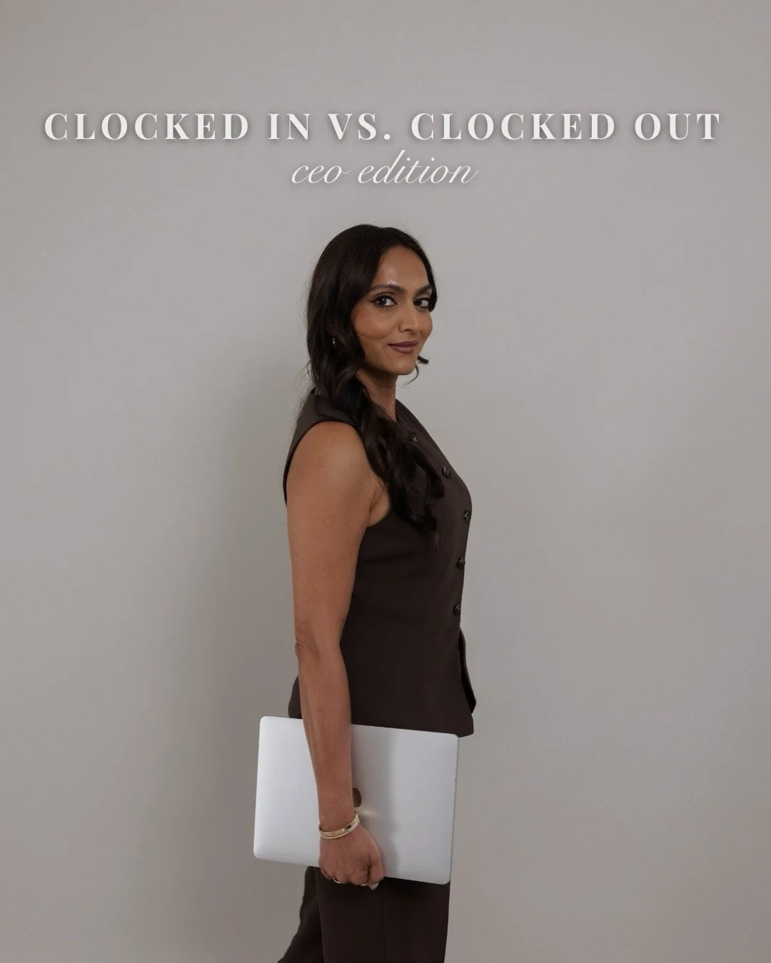let&rsquo;s be honest.. as a CEO, I&rsquo;m always a littttle clocked in. Sometimes your email just finds me a little differently 🏝️🕜

@beautyceouniversity 

#femalebusinessowner #entreprenuerlife #worklife #ceolife #clockedin
