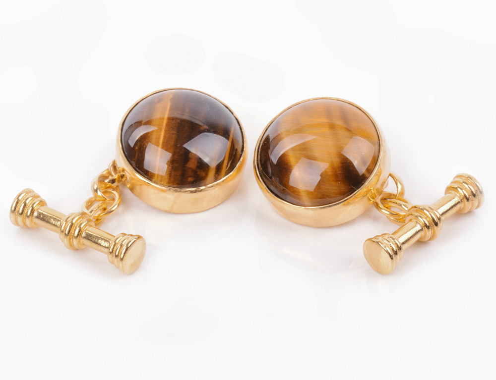 Tiger's eye cufflinks -2.jpg
