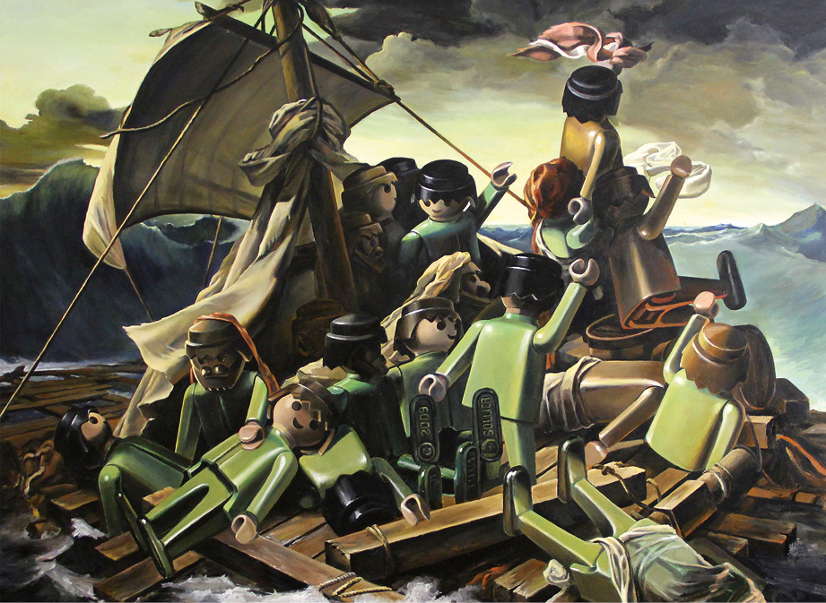 The Raft of the Medusa.
