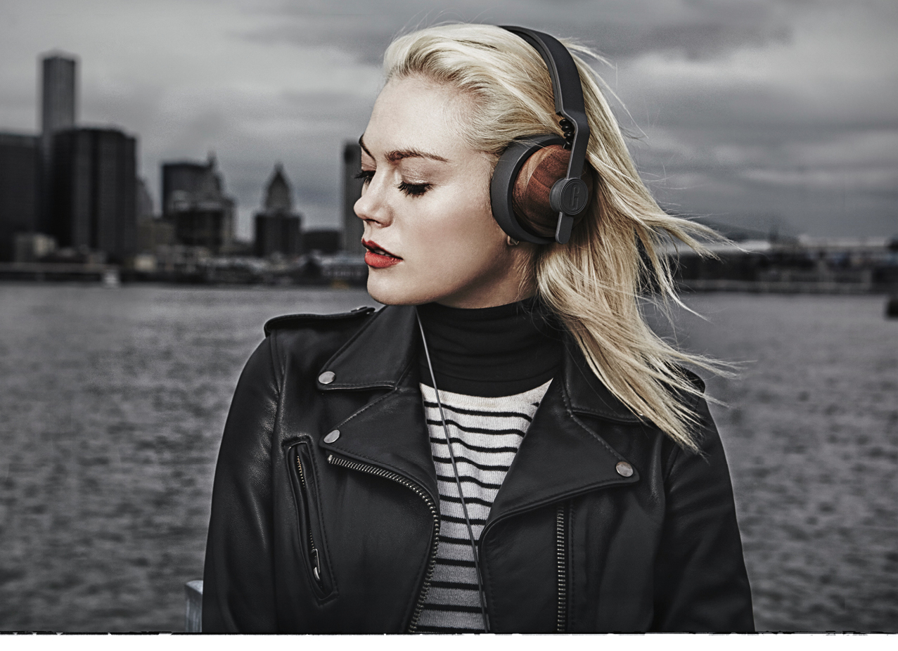 OEHP · Solid Wood Over Ear Headphones