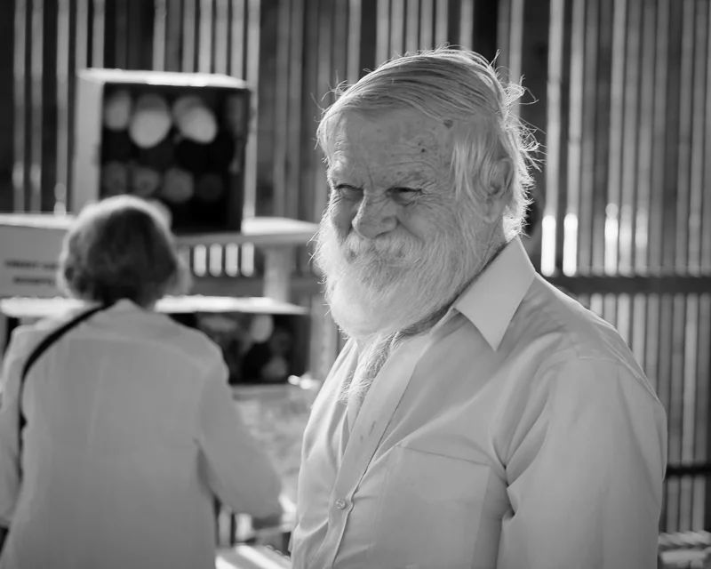 You can't help but smile when talking with this gentleman