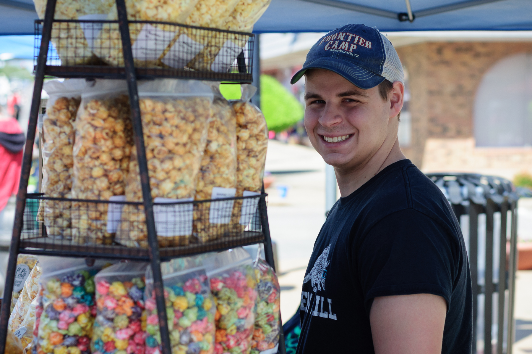 Who doesn't like popcorn? Multiple varieties were available to suit the popcorn aficionado.