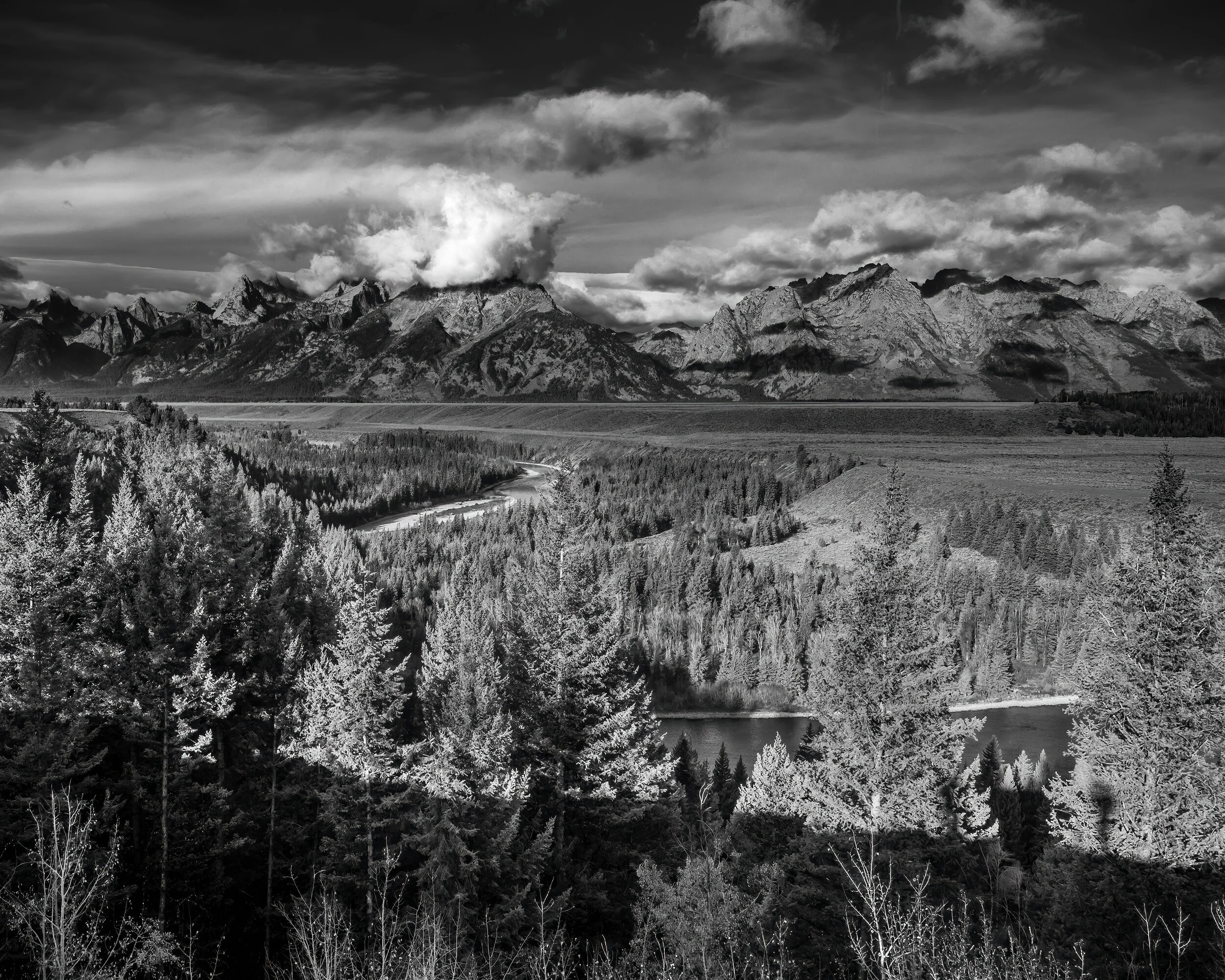 The Snake River in the Tetons