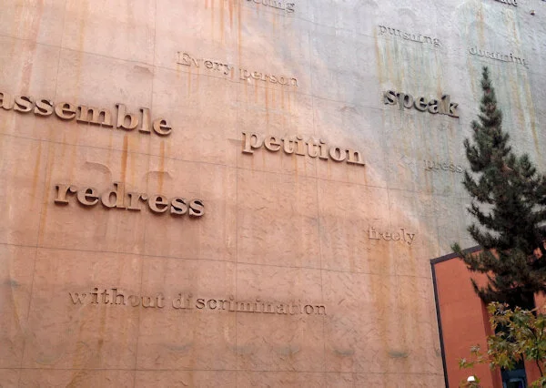 Constitution Wall - California Museum - Sacramento, CA