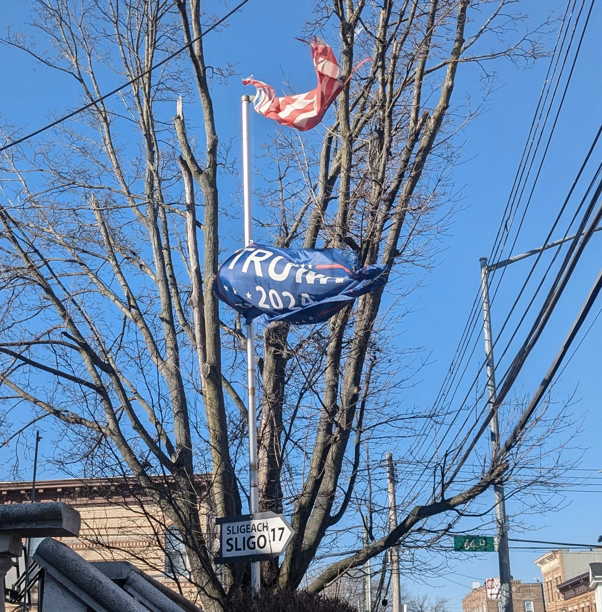Historical Take: Paying Serious Attention to This Flag/Sign Combo