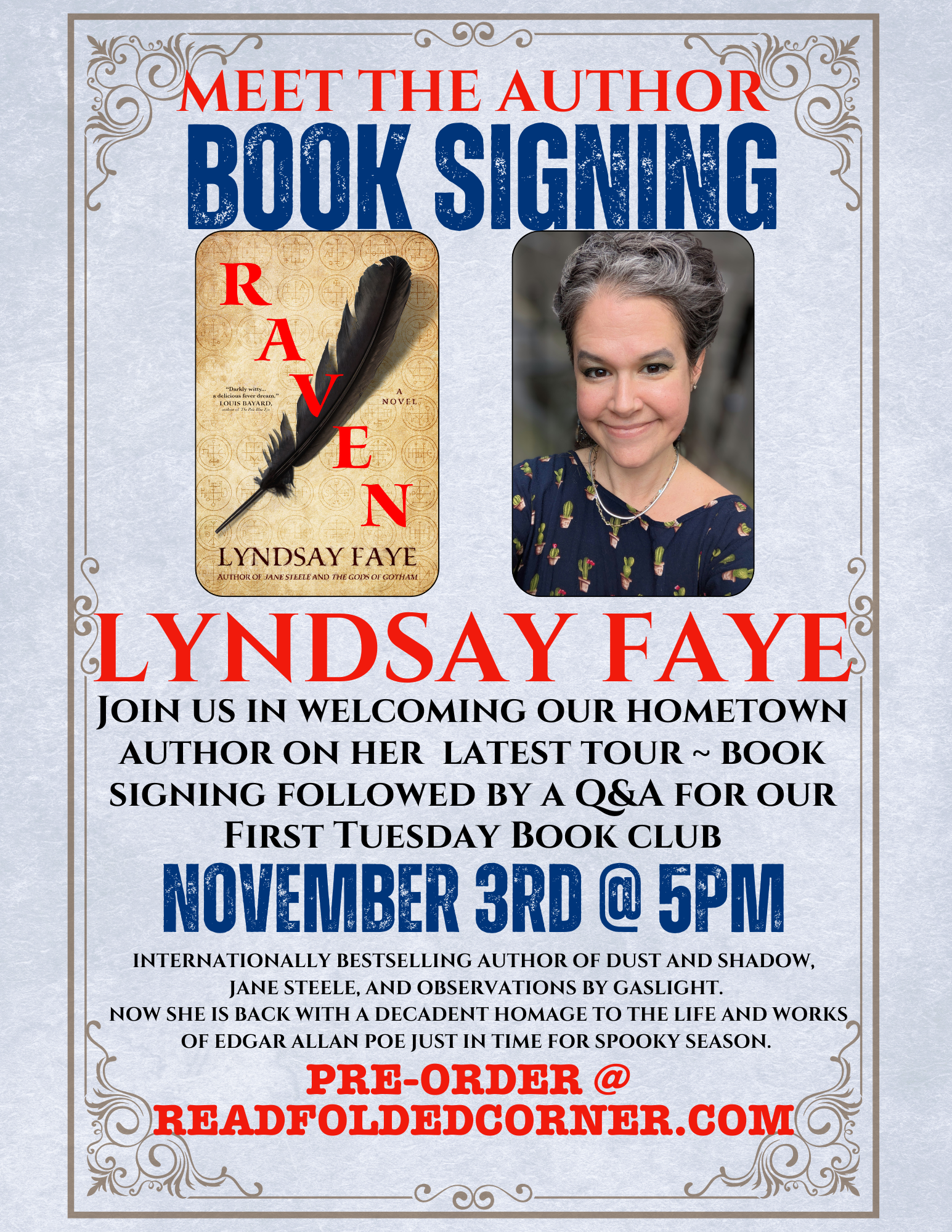 Longview-Kelso: RAVEN Talk/Signing with Jim LeMonds