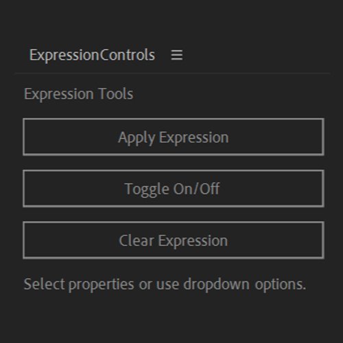 After Effects Script for Expression Controls
