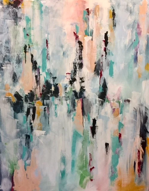  Oil &amp; Heated Wax on Canvas  Dallas 2018 