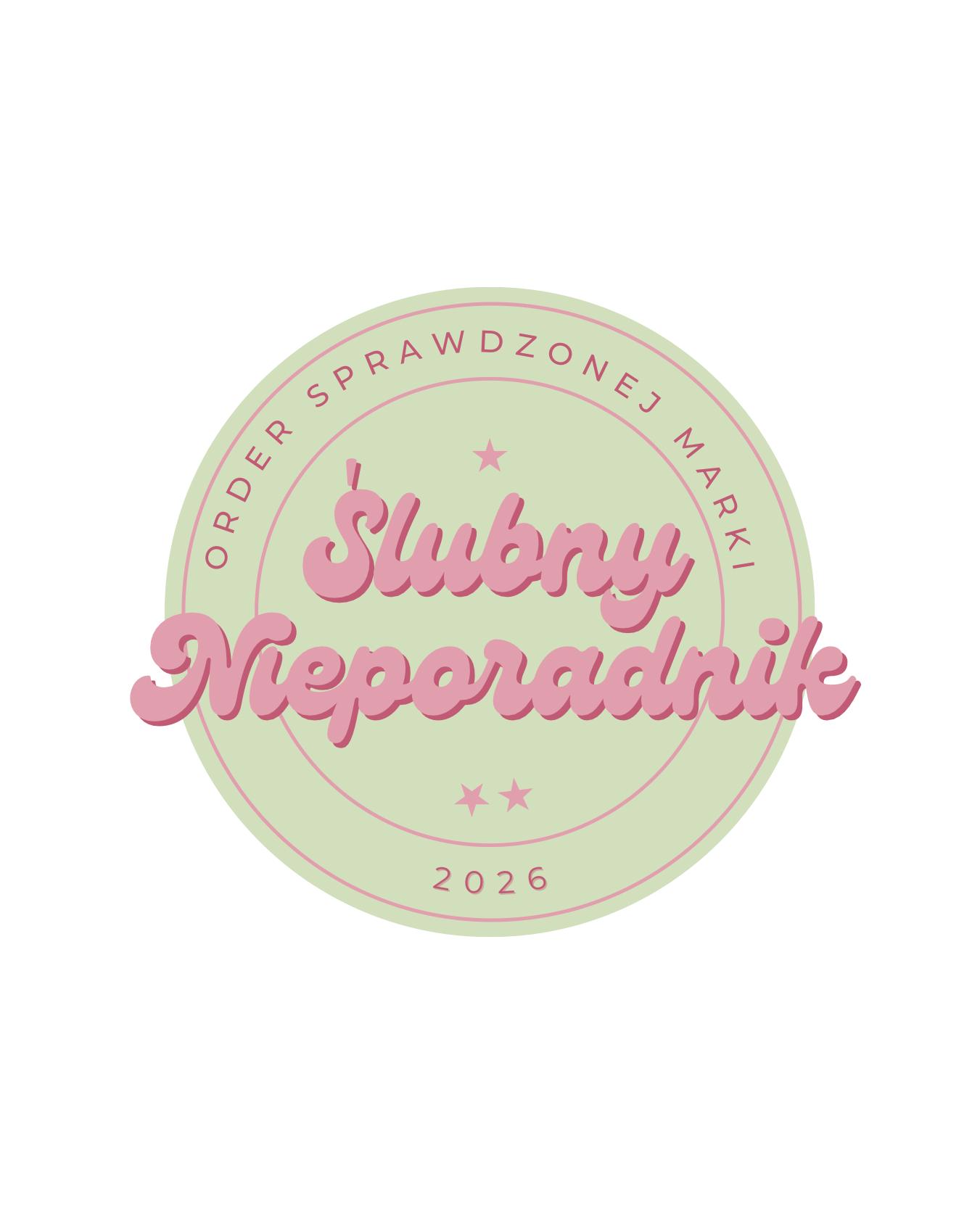 Order sprawdzonej marki 2026 Ślubny Nieporadnik Poleca