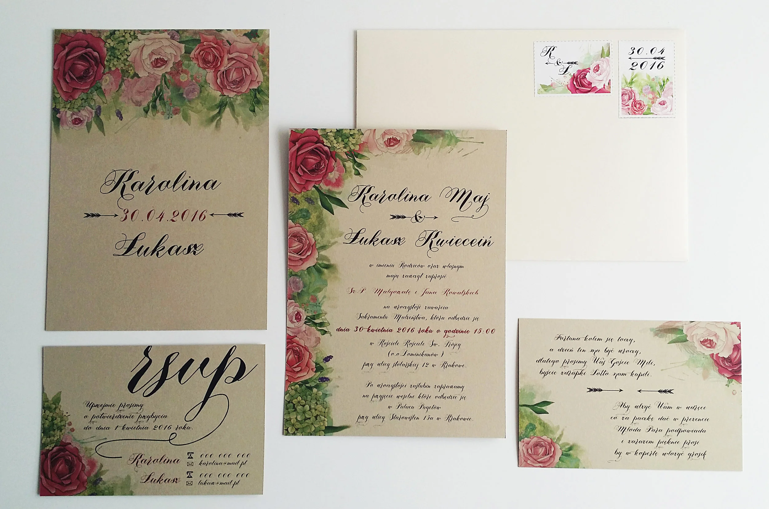 Zaproszenie ślubne BOHO PIÓRA rustykalne wesele złoto brąz bohema indiańskie pióra Projekt Ślub (14).jpg