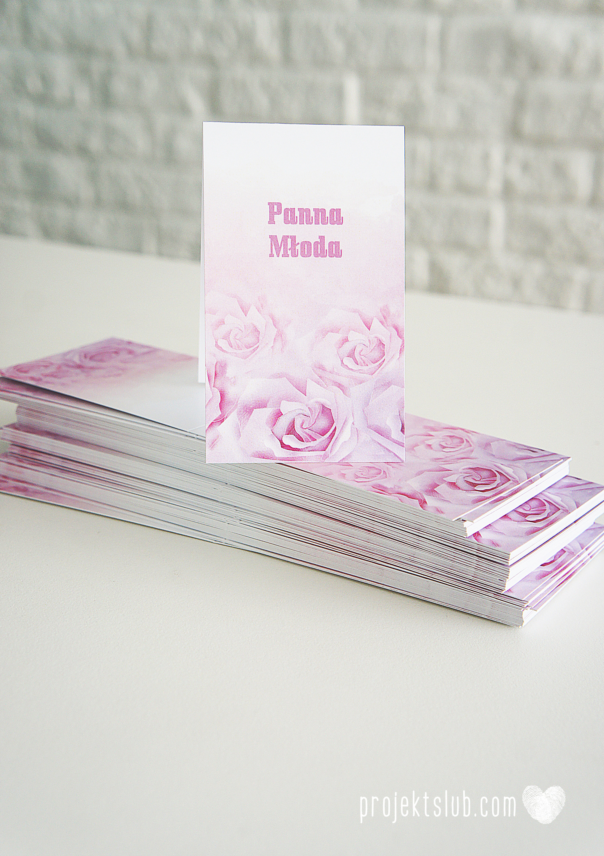 oryginalne zaproszenia ślubne romantyczne pastelowe różowe kwiaty ombre cieniowane akwarela dodatki weselne projekt ślub (9).jpg